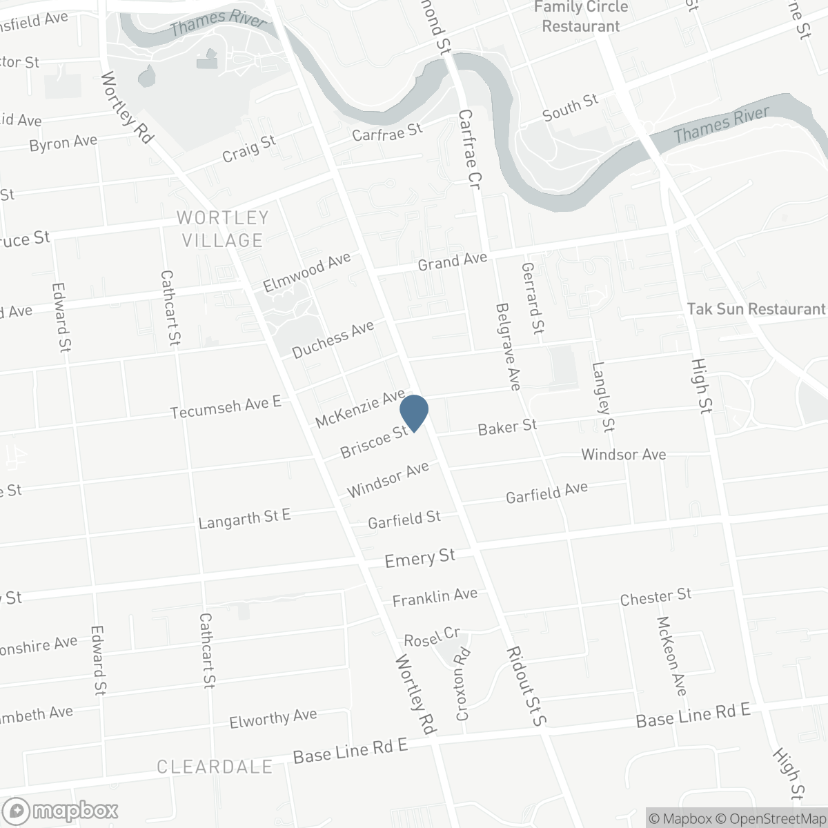 239 RIDOUT STREET S, London, Ontario N6C 3Y3
